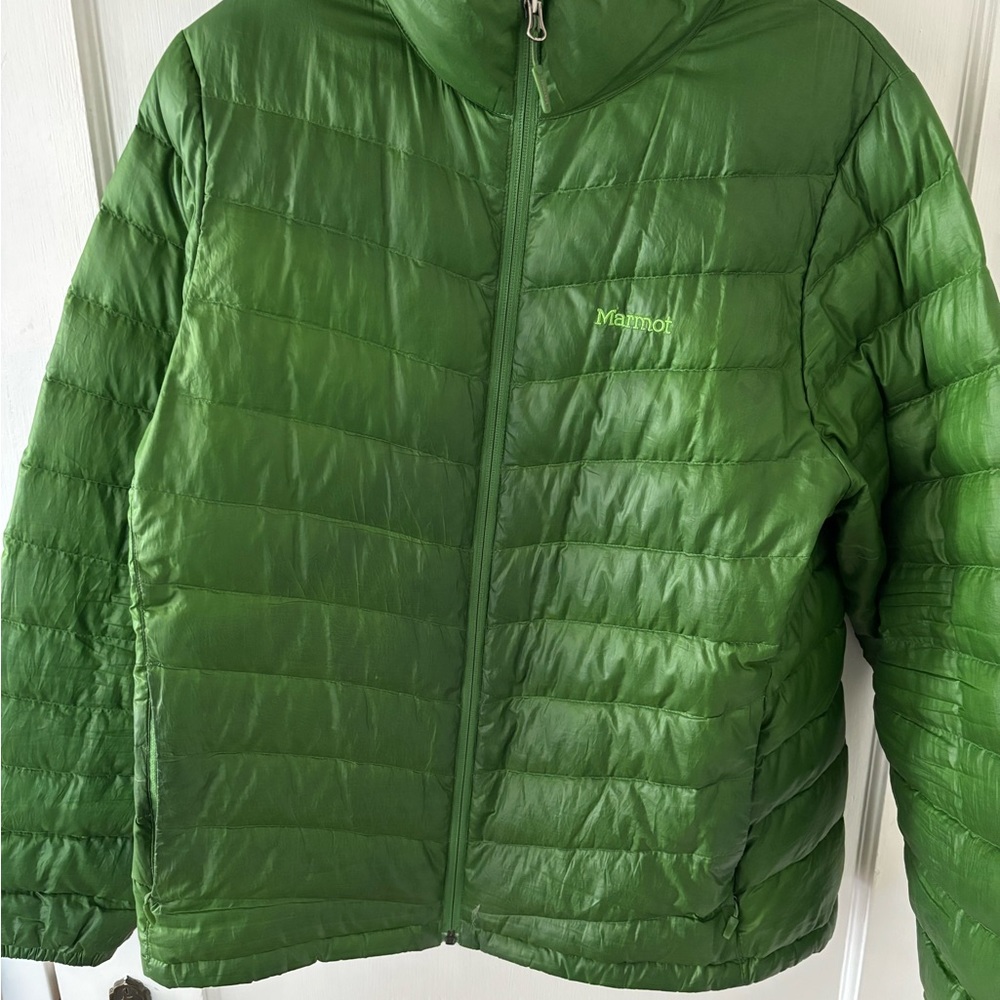Marmot Green 800 Fill Women’s Parka - Picture 3 of 3